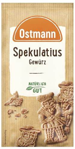 Ostmann Gewürze – Spekulatius-Gewürz | Weihnachtliche Gewürzmischung für Waffeln, Früchtebrot und Spekulatius | Ideal für Gebäck und Desserts in der Winter- und Weihnachtszeit | 15 g im Beutel
