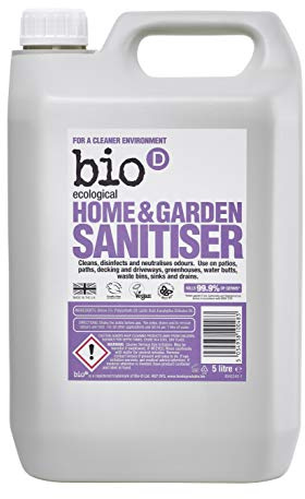 Bio-D Home & Garden Sanitiser 5000ml X 2 (Pack of 2)