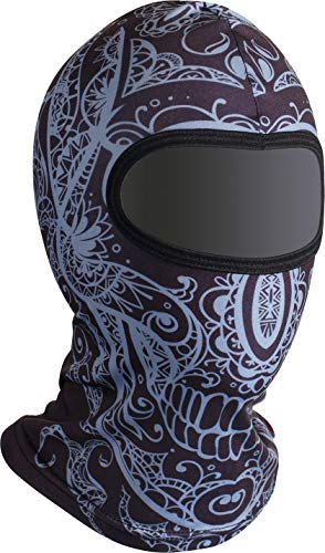 Soxon SH-2 „Modern Skull“, Sturm-Haube, Balaclava Ski-Maske Halswärmer Nahtlos