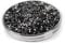 styleBREAKER Damen Magnet Schmuck Anhänger rund mit Strass, für Schals, Tücher oder Ponchos, Brosche 05050074, Farbe:Schwarz
