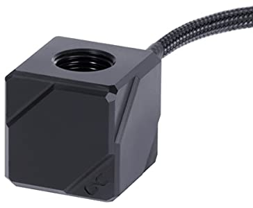 Alphacool Temperatursensor Square Acetal, schwarz