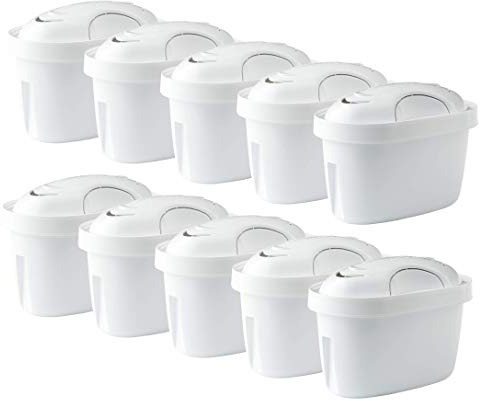 PureDrop Expert+ Lot de 10 cartouches filtrantes pour carafes Brita Maxtra Plus