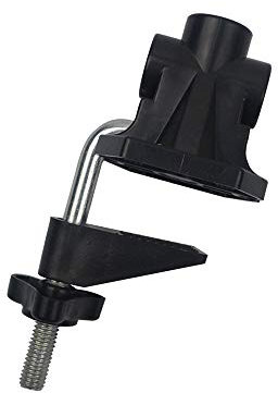 WSDMAVIS 1 Pcs Metal Desk Lamp Mount Stand Table Mounting Clamp Swing Arm Drafting Light Clamp Holder Bracket Clip