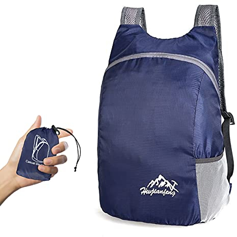 TSLBW Ultra Lightweight Foldable Backpack,Small Hiking Rucksack,Durable Lightweight Packable Backpack for Men Women,for Outdoor Sport Travelling Walking Hiking Camping Biking