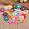 50 Stück Spitze Stickerei Kleines Gänseblümchen Applique Patches Sticker Aufnäher Applikation Flicken zum Aufnähen Gestickte Basteln und Dekorieren Kleidung Gardine Tischtuch Taschen Schal,Bunte #1