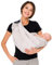 CUBY Babytragetuch, Baby Essentials für Neugeborene, natürliche Baumwolle, verstellbare Babytragen von Neugeborenen, bequem, leicht zu tragen, Stillen für Säugling, Kleinkind, Wickelschlinge für