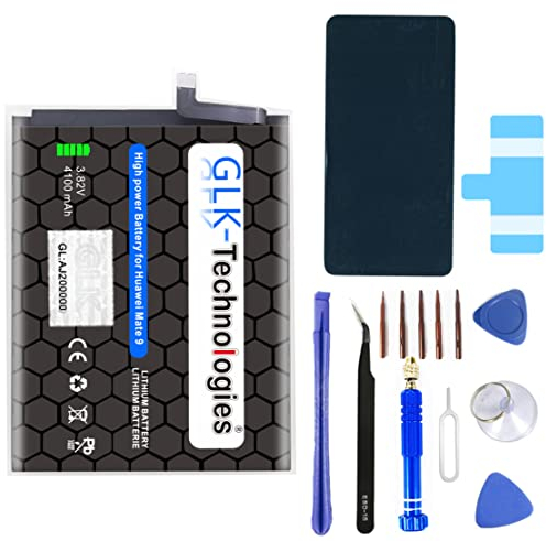 High Power Ersatzakku kompatibel mit Huawei Mate 9 Akku | GLK-Technologies Battery | accu | 4100mAh Akku | inkl. Profi Werkzeug Set Kit NUE