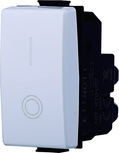 Interruttore Bipolare 0-1 250V 16A, Compatibile Con Bticino Matix, Da 1 Posto Modulo (1)