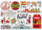 A5 Aufkleberbogen Madrid Vinyl Aufkleber - Spanien Sehenswürdigkeiten Urlaub Stempel Sommer Karte Flagge Reise Stadt Gepäck Scrapbooking #79036