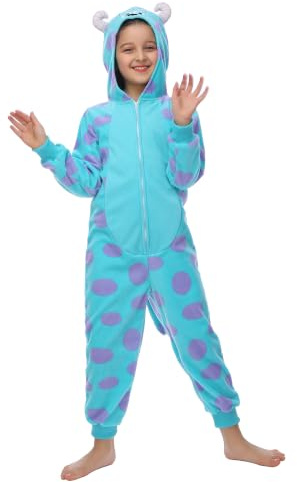 Sincere Party Costume d'animaux de cache-couche de monstre bleu pour les enfants