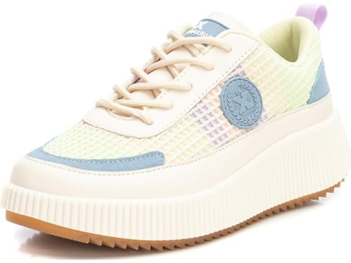 XTI Damen 142465 Sneaker, Himmel, 37 EU