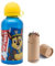 OM SUPPLIES Botella deportiva de aluminio de personajes de la Patrulla de 400 ml, para vacaciones, regreso a clases, para niños, almuerzo, incluye 12 unidades de tamaño medio (patrulla)