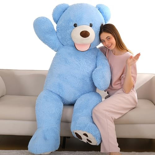 MaoGoLan Orsacchiotto gigante blu da 1,5 m