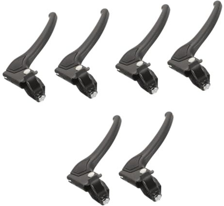 Healvian 6 Stk Handbremse Ersatzteil Mountainbike Bremse Rollstuhlbremse Bremshebel Für Tablettenschneider Rollstuhlbremslenker Metall Handhaben Kupplung