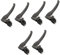 Healvian 6 Stk Handbremse Ersatzteil Mountainbike Bremse Rollstuhlbremse Bremshebel Für Tablettenschneider Rollstuhlbremslenker Metall Handhaben Kupplung