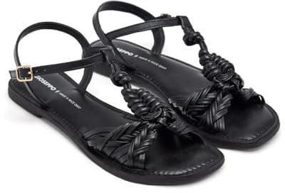 GIOSEPPO Walden, Sandali Bassi Donna, Nero, 39 EU