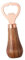 FytStycale Beer Bottle Opener Lid Remover Manual Can Opener Wood Handle for Bar Beverage Hotel, rose Gold
