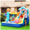 HBDSMLPL Bouncy Castle with Storage Bag/Blower,Slide and Ball Pit, Trampoline, Climbing, Bouncy Castles for Children for Kids Aged 3-12,3.4×3.2×2.4M(LxWxH)