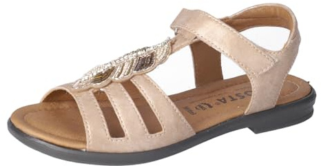 RICOSTA Mädchen Riemchensandalen Amelie, Kinder Sandalen, Weite: MITTEL