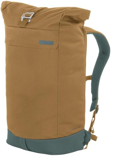 Ferrino connect 22 75264QNN Gelb Rucksack ideal für Reisen und Alltag mit Verschluss oben 22