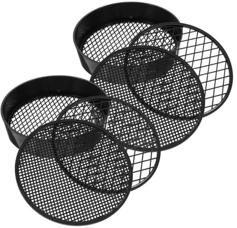 HOMOBABE 2 Set Di Giocattoli Per Setaccio Giocattolo Per Setaccio in Plastica Per Bambini Giocattoli Per Esperimenti Scientifici Setaccio Portatile Setaccio Per Bambini