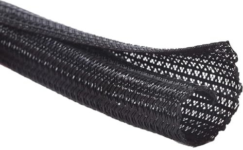 Cable Sleeves,Wire Sleeve Cord Protector Wire Loom Tubing Cable Sleeve Split Sleeving For USB Cable Power Cord Audio Video Cable TV Computer Home Auto(13.0MM_5M)