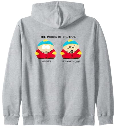 South Park Eric Cartman Stimmung Pixel Art Lustig Klassisch Cartoon Kapuzenjacke