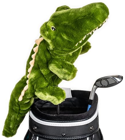 Daphne's Headcovers Alligator Driver Headcover | Premium Driver Headcovers | Funny Golf Club Covers | Stylish Protection for Your Clubs | Men's Golf Gear | Driver Headcover for Men and Women