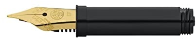 Kaweco Steel Nib Insert 060 with Thread Gold for Fountain Pen I for Sport Liliput DIA2 Original Special Student Series I Exclusive Stainless Steel Gold-Plated Nib Replacement I Nib: EF (Extra Fine)