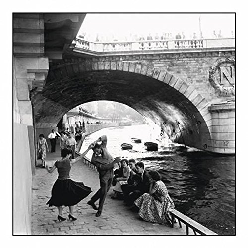 Close Up Rock'n Roll Sur Les Quais De Paris - Seine Ufer (30cm x 30cm) + Original tesa Powerstrips® (1 Pack/20 STK.)