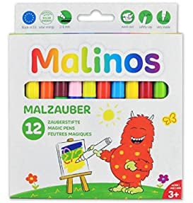 MALINOS 300005 Malzauber 12 Stifte, 12er Set Zauberstifte