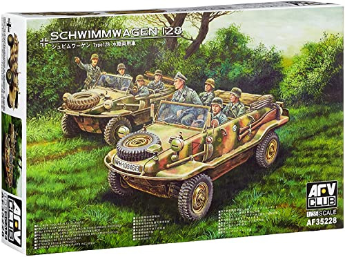 AFV-Club AF35228 VW 128 Schwimmwagen, Fahrzeuge