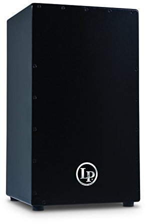 LP Latin Percussion Cajon Black Box 19 x 11 x 10,13 Front: Baltische Birke, Korpus: MDF, Typ: Wire (3 x 16), LP1428NY, Handtrommel, Sitztrommel, Drum Circle
