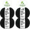 HANSA-FARM | 100% Baby Alpakawolle in 50+ Farben (kratzfrei) - 200g Set (4 x 50g) - weiche Alpaka Wolle zum Stricken & Häkeln in 6 Garnstärken by Hansa-Farm - Schwarz