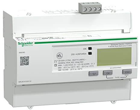 Medidor iEM3365 125A CL1 Modbus BACnet