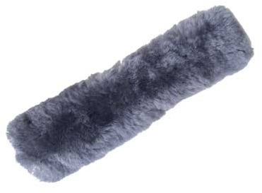 Euroriding Nasen und Genickschoner austral. Lammfell Farbe braun