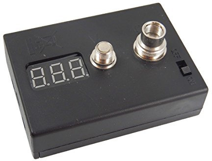 vhbw Spannungs- und Widerstandsmessgerät Ohm-Meter Ersatz für TS-IA59 für E-Zigaretten, E-Shishas u.a.