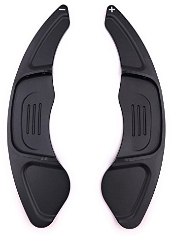 H-Customs Shifters Padlle Shifter Comandi Del Cambio Jack Di Spostamento Shift Paddle Golf 7 solo per GTI R GTD Polo GTI 18 in alluminio anodizzato nero