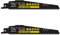 2 x SabreCut SCRS940HM_2 Tungsten Carbide 152mm 6 TPI S940HM Aerated Concrete Brick Plastic and Metal Straight Cutting Reciprocating Sabre Saw Blades
