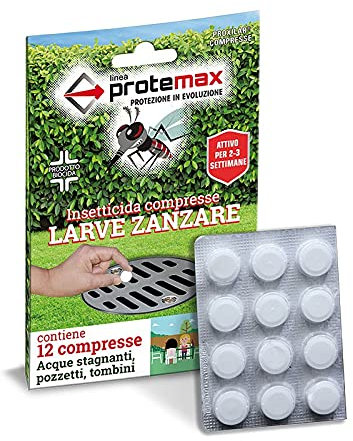 PROTEMAX Insetticida Larve Zanzare in compresse