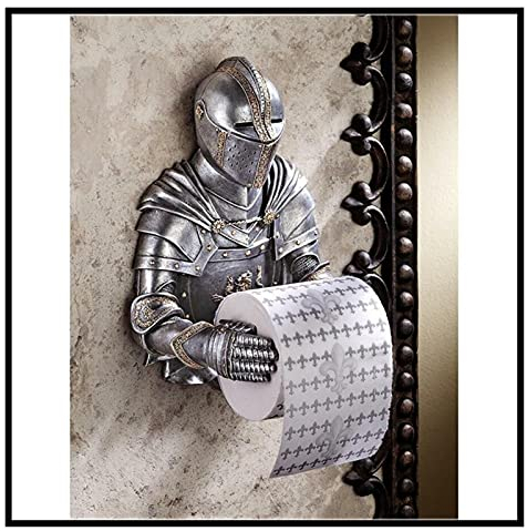 klopapierhalter Ritter Römischer Soldatgewebe Halter Stil Sauger Wand Hängen Kreative Küchenrolle Papier Tissue Box Toilettenrollenständer Halter