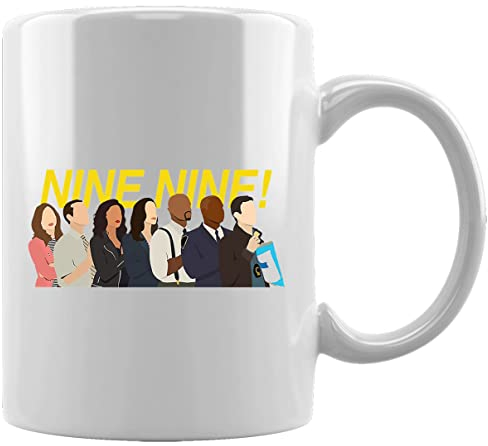 Brooklyn 99 Gang Tasse en Céramique Blanche De Bureau Tasse Thé Café à La Maison Ceramic White Mug
