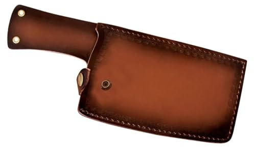 Meat Cleaver Covers Universal Leather Knives Universal Meat Cleaver Covers PU Leather Knife Butcher Knife Guards Protectors Guard Hatchet