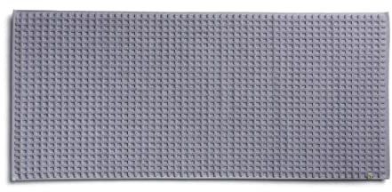 möve Piquée Badteppich 60 x 130 cm aus 100% Baumwolle, Granite