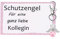 MKISHINE Schutzengel Schlüsselanhänger Kollegin mit Herz Lieblinskollegin GeschenkIdee Arbeitskollegin Danke für abschied kollegin freundschaftsgeschenke