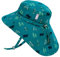 Jan & Jul Wide Brim Sun Hats for Little Kids with Neck Flap (L: 2-5 Years, Summer Camp)