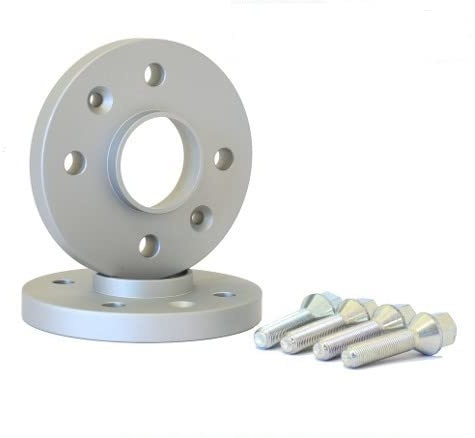 Generico Athena Coppia DISTANZIALI Ruote 12 MM. COMPATIBILI con Mercedes Classe C (W204 W205 W206) con BULLONI in Acciaio - APPLICABILI Solo SULL'ASSE Posteriore