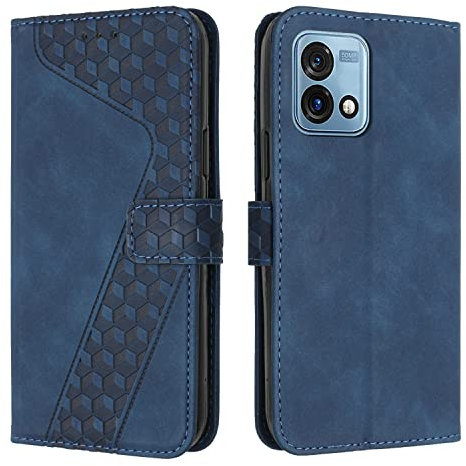 OKZone Compatible With Motorola Moto G Stylus 5G 2023 Case, Wallet Case PU Leather with Card holder Slots Magnetic Protect Flip Cover Bookstyle Phone Cases Cover for Moto G Stylus 5G 2023 (Blue)