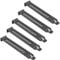 PCI Slot Abdeckung, 5 Stück PCI Slot slotblech Abdeckung, Staubfilter Abdeckplatte, PCI Slot Bezug Staub, Hartstahl Staubfilter Abdeckplatte PCI Slot Abdeckung, Für Computer-Host, Schwarz