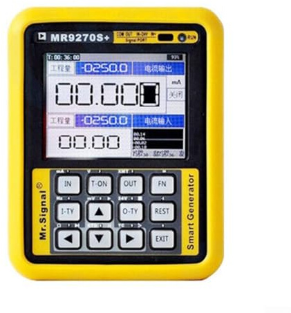 Generador de señal, 4-20mA generador de señal multifunción con protocolo HART para MODBUS, termopar de voltaje de corriente de calibración (MR9270S+Hart)